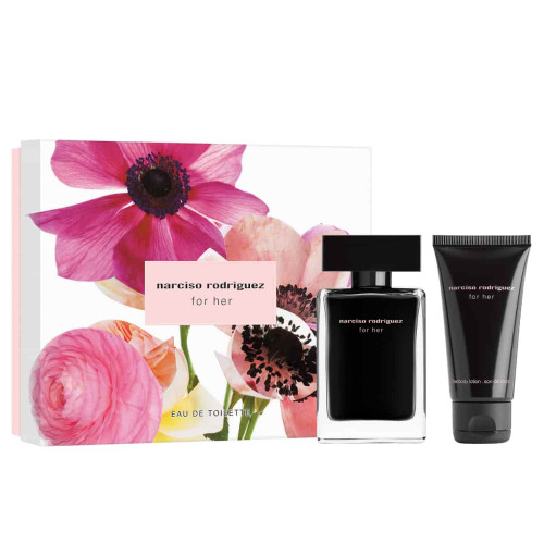 Narciso Rodriguez - Coffret for her - EDT 50ml + Lait pour le corps 50ml