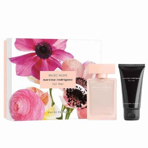 Narciso Rodriguez - Coffret for her Musc Nude - EDP 50ml + Lait pour le corps 50ml