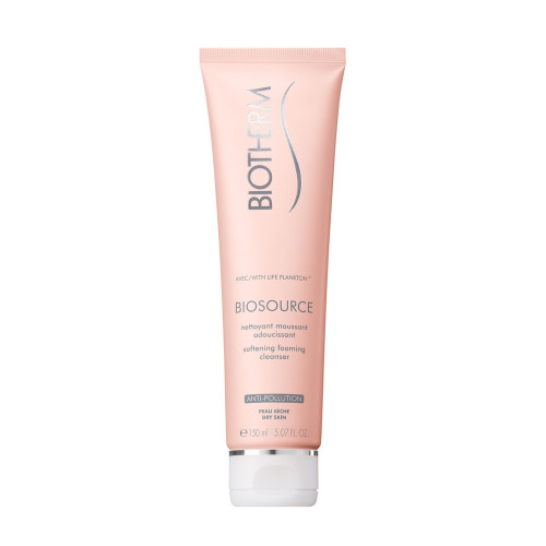 Biotherm - Biosource - Mousse nettoyante hydra-minérale exfoliante et tonifiante - Peaux sèches 150 ml