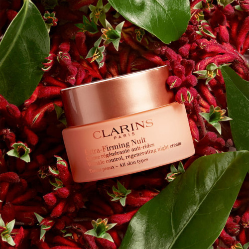 Clarins - Extra-Firming Nuit - Crème régénérante anti-rides Toutes peaux 50 ml